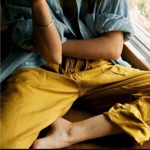 Imogene + Willie Ventura chore pants | mustard yellow | medium